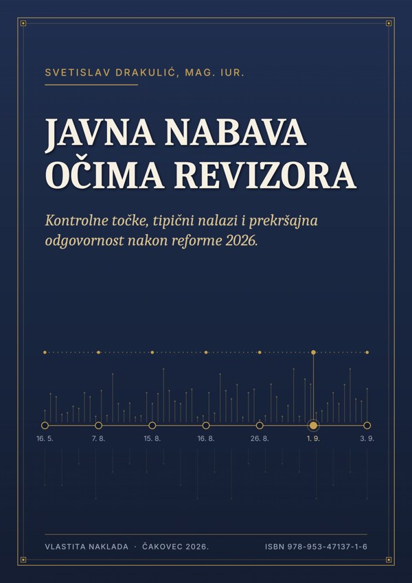 Naslovnica priručnika Javna nabava očima revizora